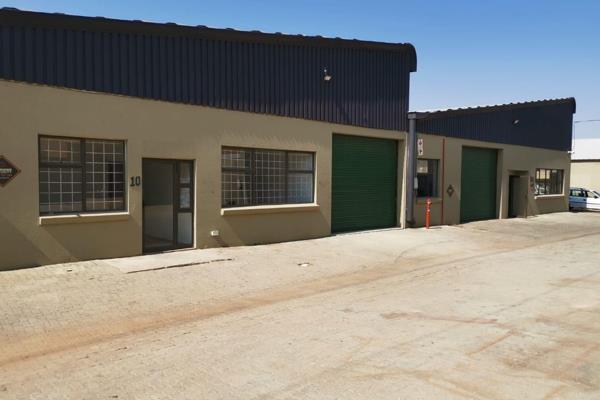 Neat and well maintained mini industrial unit available immediately for occupation ...