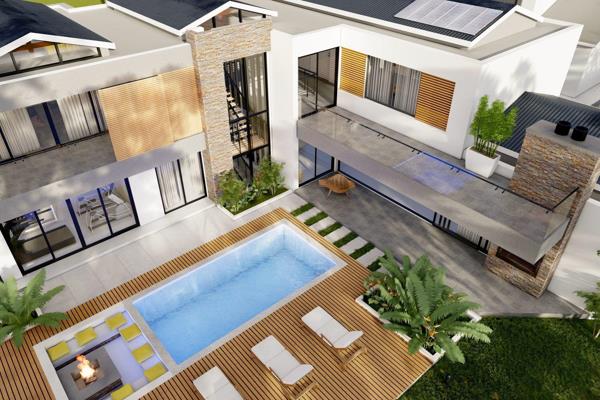 Introducing this modern 5 Bedroom Home in the prestigious Helderfontein Estate in Fourways. Construction at 70%, buy now and get to ...