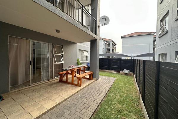 Ground floor unit with an open plan lounge, dining room and kitchen, patio and own garden.

2 tiled bedrooms with built in ...