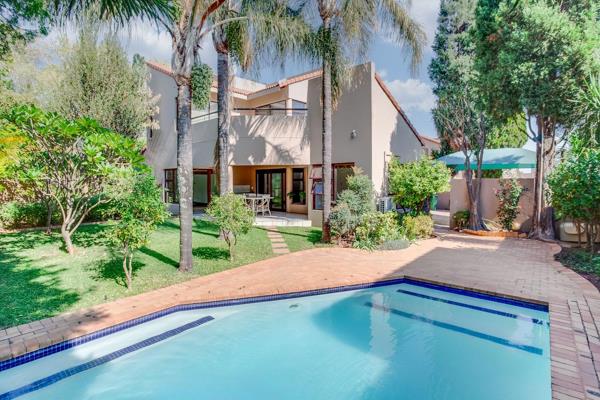 This beautiful 3-bedroom home is located in a secure estate in Sunninghill, close to shopping centers.

 Key features: 
 * 3 bedrooms ...