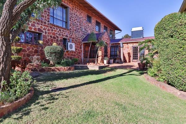 The solid double storey house on the farm has 3 bedrooms all with doors going to the outside, 2 bathrooms, 2 living areas both with ...