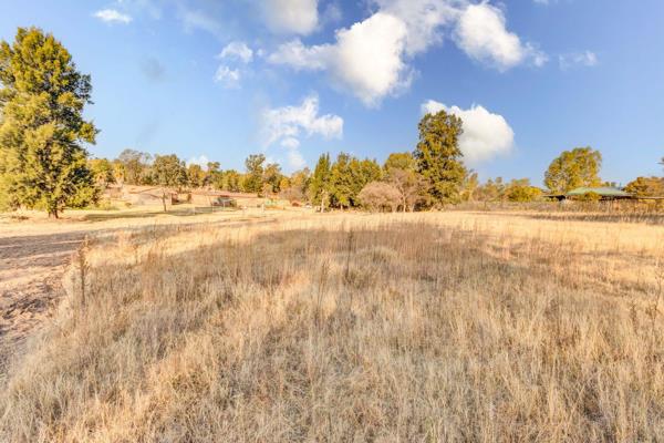 This beautiful, gently sloping agricultural land with a clear stream bordering it, is situated on a stand on which an existing home is ...