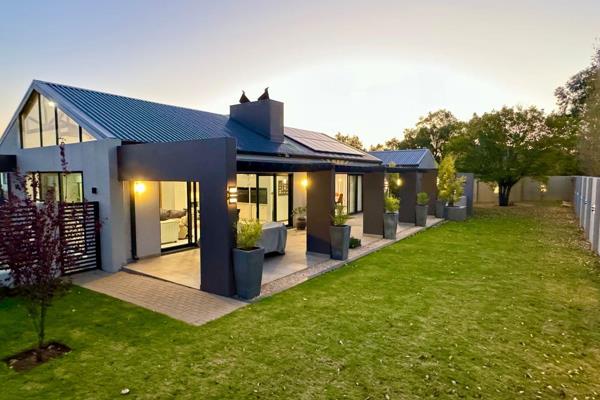 Nestled within one of Bloemfontein&#39;s most prestigious estates, this exceptional home epitomizes luxury living at its finest. ...