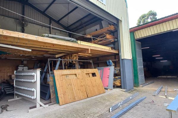 The unit comprises of a small very neat office and two warehouses. There is a 1200m2 section of land which although not currently ...