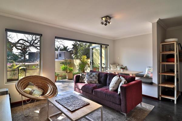 This exquisite garden apartment is fully renovated and one of those hidden gems - quiet ...