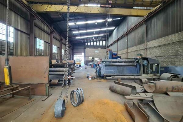 Factory for Sale with Dual 5-Ton Cranes - Perfect for Fabricators and Industrial ...
