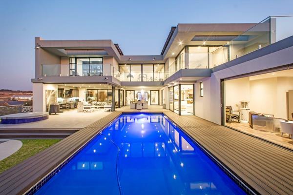 This one of a kind home in the upmarket Helderfontein Estate offers a lifestyle like no ...