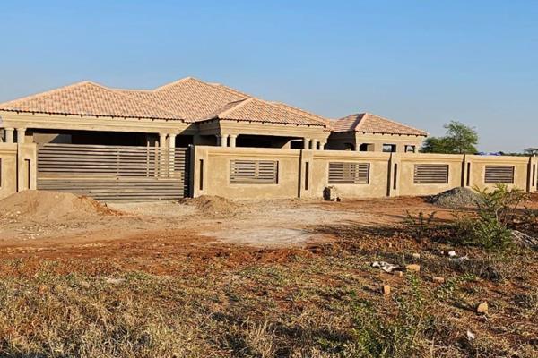 This beautiful house is in a new area where a lot of developments are taking place. It is close to the main tarred road R81 and 12km ...