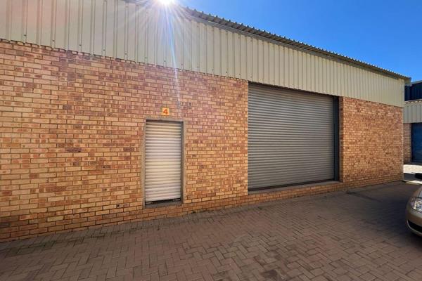 Mini storage unit measuring 150sqm available immediately for occupation at R66.67/sqm ...