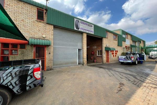 This mini industrial unit measures 265sqm available immediately for occupation at ...