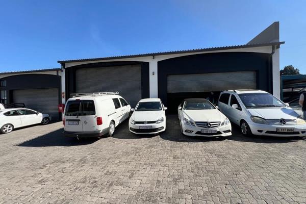 Neat industrial property measuring 136sqm available to lease at R17 000 per month plus ...