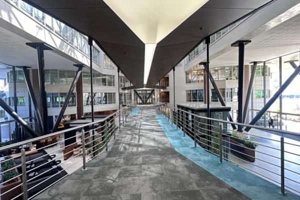 This 860 sqm office space is available on the first floor of The Place in Sandton ...