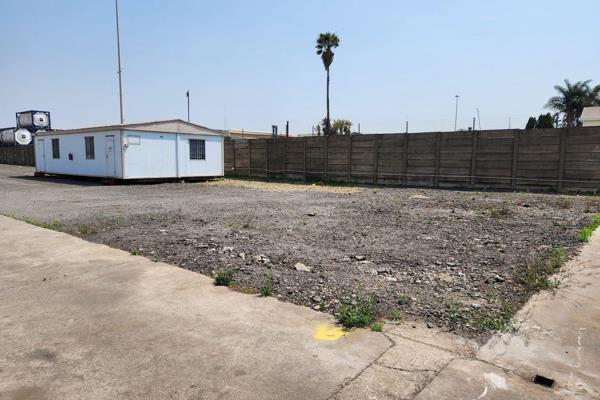 Available for lease in Jupiter, Germiston, is a spacious 13,225m&#178; truck yard ...