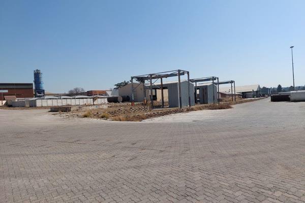 Large Facility situated on a 40233m2 Erf in heart of Wadeville close to N17 &amp; N3 Highways.
And Comprises of the following key ...