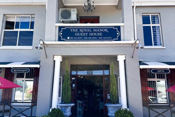 The Royal Manor Hotel (1867) in Barkley East, nestled among the stunning Southern Drakensberg mountains between Lady Grey and Elliot in ...