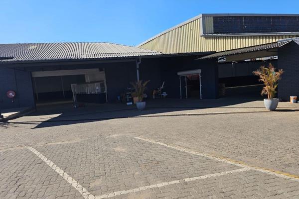 This stand alone industrial facility measures 1700sqm under roof set on a 3000sqm stand ...