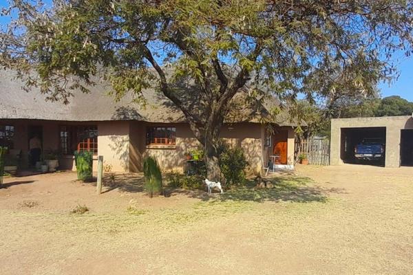 Nestled within, a charming main house beckons with its large, thatched roof design, offering 2 bedrooms and 2 bathrooms. 

Inside ...