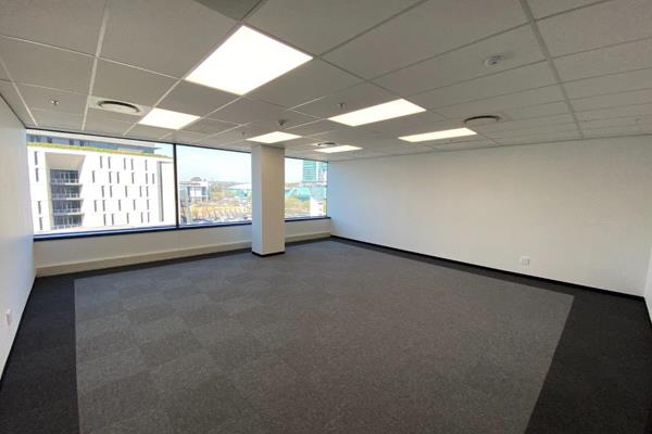 Enjoy grand views of the Menlyn Maine skyline from this 7th floor office suite!  Brand ...