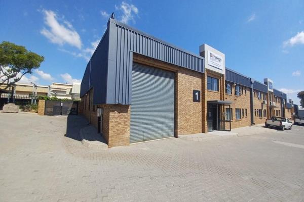 On offer is a neat industrial mini unit in a secure industrial park in Laser Park. The ...