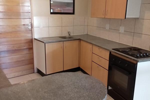 Space Galore in this stunning (32m2) Studio (bachelor apartment) with pre-paid electricity
•	Kitchen with granite tops with breakfast ...