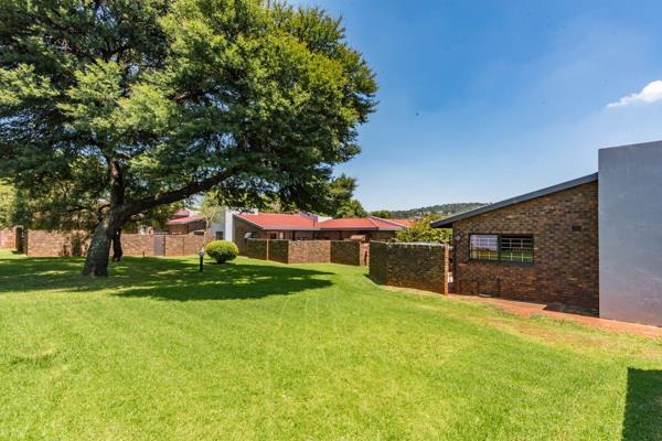 North facing and secure garden simplex with lovely views of  the Northcliff hill.  ...