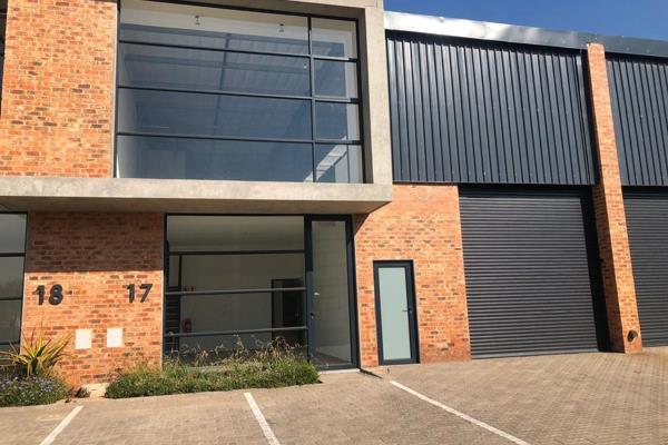 Brand new development comprising of a warehouse and showroom unit to let, located in a ...