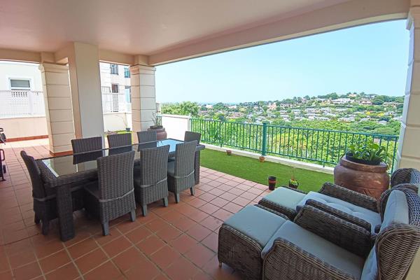 This executive luxury apartment in sought after La Lucia offers the epitome of elegance and sophistication. 
Boasting three spacious ...