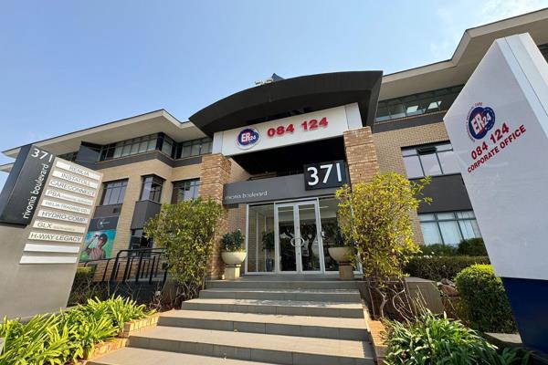 371 Rivonia Boulevard offers a premier A-Grade commercial space with a fully fitted ...