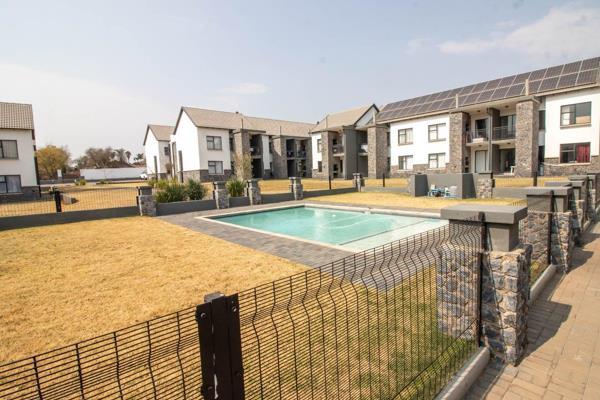 This lovely two bedroom unit is situated on the ground floor and consists of a lounge opening up on a patio with a built-in braai with ...