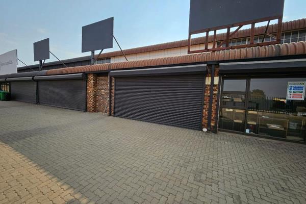 Located in a sought-after area, this 60 square meter storage unit is available for R4,500.00 per month, including VAT. 

Situated in a ...