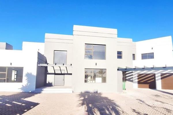 A stunning masterpiece in Myburgh Park, Langebaan. 
This beautifully renovated double-storey home is designed in a modern style ...