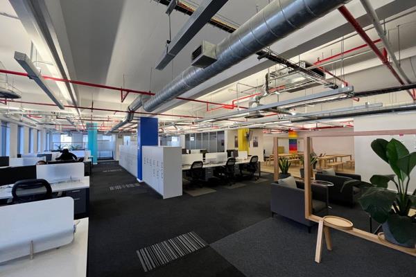 505 m2 Office to rent on the 1st floor at The District in Woodstock. Fitted out space ...