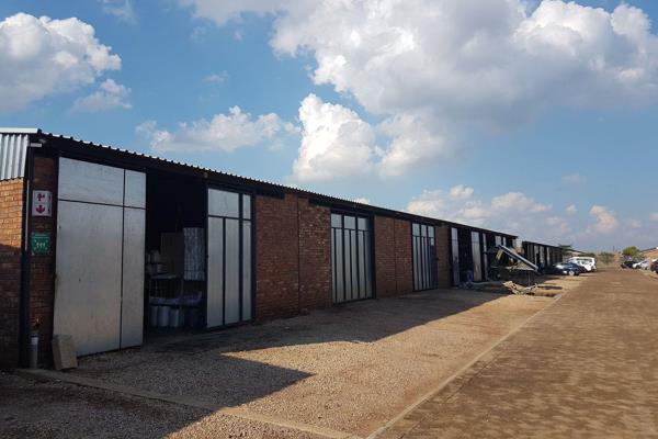 KLERKSOORD | 130 SQUARE METER WAREHOUSE TO LET | TOPAAZ ROAD | PRETORIA

The units are ...