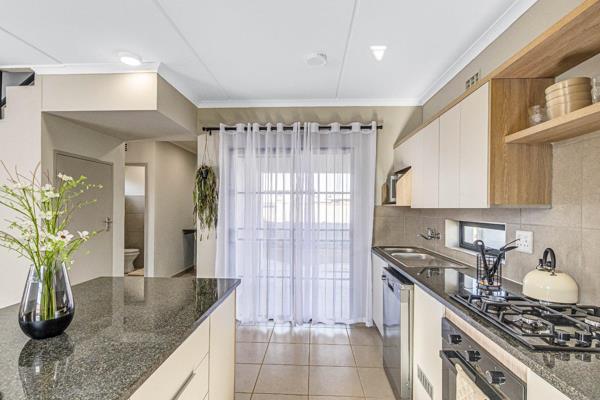 Welcome to this luxurious 124m&#178; duplex in the prestigious Milano Security Estate at Sky City, Alberton. This modern 4-bedroom home ...