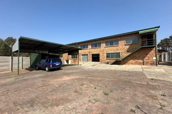 Neat freestanding industrial building with workshop on ground and first floor. The unit ...