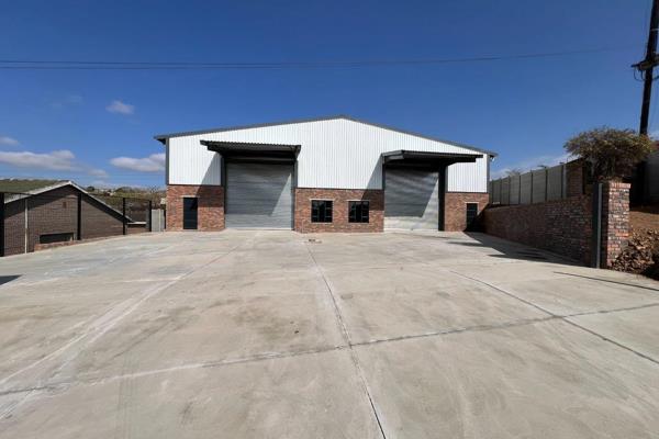 This brand-new high volume 414m&#178; warehouse in Merrivale is available to let immediately. It offers 6 m to eaves with an ...