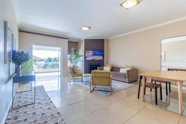 This immaculate apartment features a spacious open-plan layout with space for dining and lounging and opens out to a spacious ...