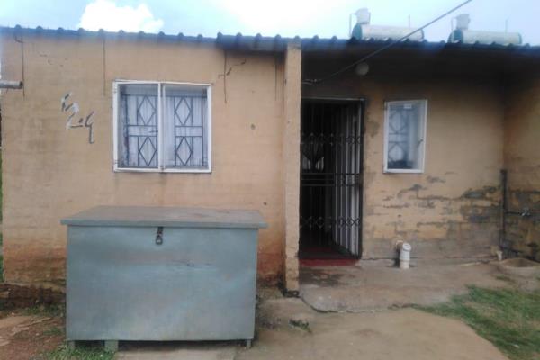 RDP house with 2 bedrooms, kitchen, bathroom and dining.