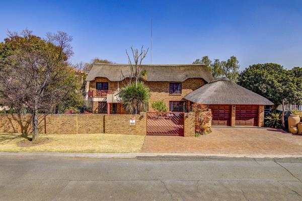 Loving that African feeling!

Then this beautiful thatch roof home in the secure gated community of Country View will be the one for ...