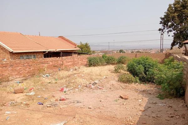 VACANT LAND FOR SALE
Selling Price: R299 000
Location: Soshanguve Block UU
Erf: 206 sqm 
Zoned for Residential 
A great ...