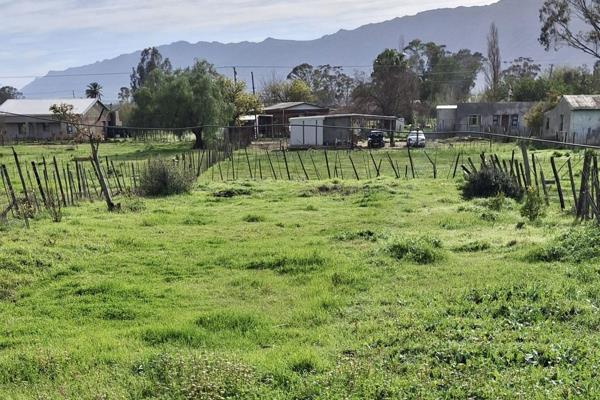 In the rural town, Saron near Porterville in the western cape there is a plot with lots ...