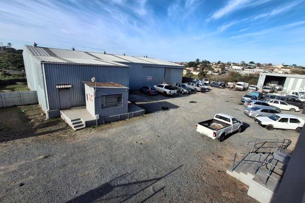 Neat warehouse to let within an industrial park offering a shared yard, A.I. camera surveillance, 3 phase power, excellent roof height ...