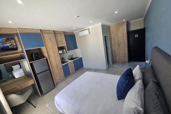 These well-appointed studio apartments designed for your comfort and convenience are available with the following:
- Fully furnished ...