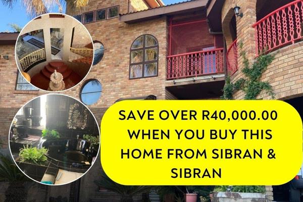 Save Over R 40,000.00!! When You Buy From Sibran &amp; Sibran (Attorneys - Conveyancers - Estate Agents)
Introducing a stunning ...