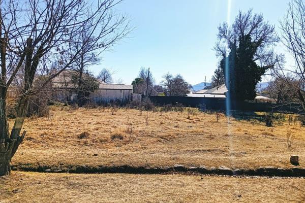 Embrace the opportunity to create your dream home in the charming town of Barkly East, Eastern Cape. This 535 square meter vacant plot ...