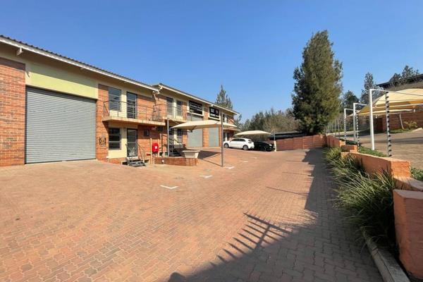 This 117-square-meter industrial unit FOR SALE in Barbeque Downs, Midrand, presents an ...