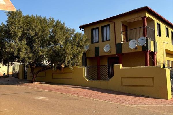 House with separate 2 bedrooms plus 3 bachelor to rented monthly income R12500 a month