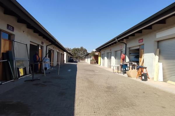 Unit F13 - Workshop Unit Co.Space Pretoria East
The listed unit is 48m&#178; in ...