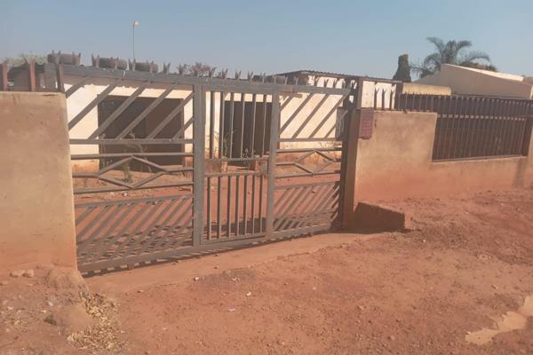 Vandalized house on outline soshanguve.