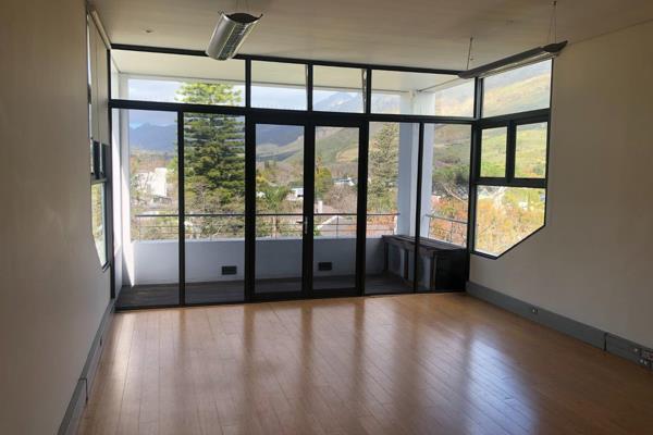 Prime office with immaculate views into Jonkershoek Valley for rent at De Jonker Centre in Mostersdrift.

•	Open-plan offices with ...